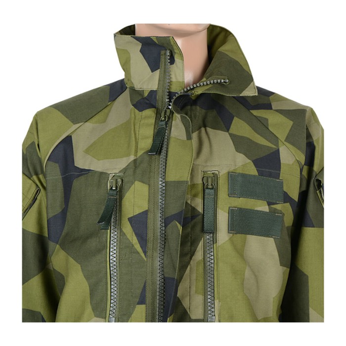 Swedish Army M90 Camo Field Jacket XL-